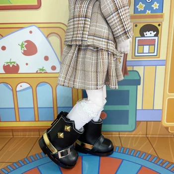Orijinal 5cm BJD 1/6 Bebek Ayakkabıları 20cm Doldurulmuş Oyuncaklar Bebekler Küçük Minifee Patik Belden Çizme Aksesuarları YOSD Elbise