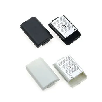Pil Kapağı Kapı Xbox 360 Kablosuz Denetleyici Siyah Beyaz Renk case Arka Kabuk Paketi Kiti Xbox360 Gamepad Joystick