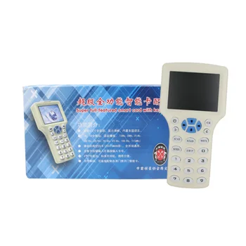 RFID Okuyucu Yazar USB Kart Teksir 10 Frekans 125KHz 13.56 MHz Dekoder NFC Fotokopi Akıllı Kart Programcı Yazılabilir Anahtar Kartları