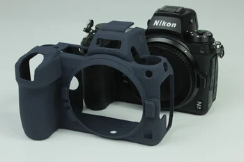 Silikon Zırh kılıf Vücut Kapak Koruyucu Anti-skid Doku Tasarım Nikon Z6II Z7II Aynasız Fotoğraf Makinesi SADECE