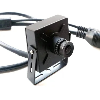 SMTKEY 4K 8MP / 4MP 5MP Metal Kutu H. 265 Hareket Algılama Ses mikrofon POE veya 12V IP Kamera IP ağ kamerası