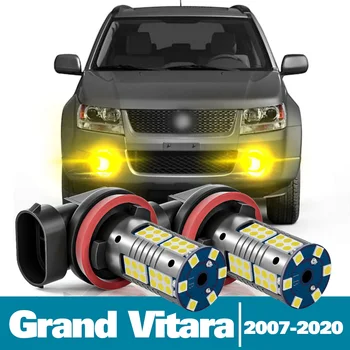 Suzuki Grand Vitara aksesuarları için 2 adet LED sis lambası 2007 2008 2009 2010 2011 2012 2013 2016 2017 2018 2019 2020