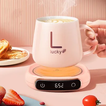 Taşınabilir 20W kupa ısıtıcı ısı İçecek Kupa Mat Tutmak İçecek Sıcak Isıtıcı Isıtma Coaster Pad Süt Çay Kahve kupa ısıtıcı