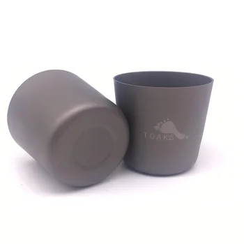 TOAKS 30 ml Ultralight Mini çay bardağı Açık Kamp Titanyum şarap bardağı Titanyum Su Bardağı 2 adet / 4 adet