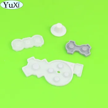 Wii denetleyici Düğmeleri için YuXi iletken lastik tamponlar Değiştirme