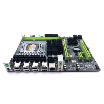 X58 Pro Anakart LGA 1366 Desteği DDR3 ECC RAM bellek Intel I7 Xeon CPU X58 LGA1366 Anakart Gigabit Ağ Kartı PC İçin