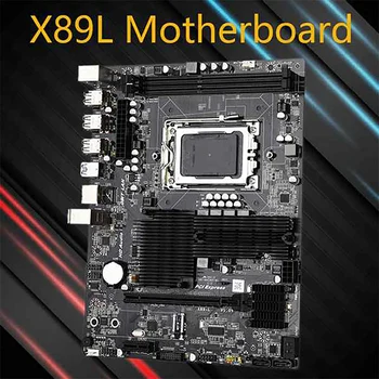 X89L Anakart AMD G34 Yuvası DDR3 Çift Kanal 32G RAM SATA2.0 USB3.0 Anakart AMD Opteron 6386 6176 6230 6281