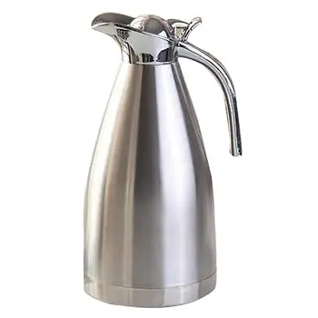 Yalıtımlı Sürahi kahve termosu Termal Vakum Pot Su Sürahileri Paslanmaz Çelik Su Isıtıcısı Çay Sürahi Tencere