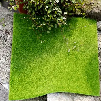 Yapay bitkiler mikro peyzaj çim bahçe çim peri çim çim minyatür peri bahçe süsleri bebek evi süsleri
