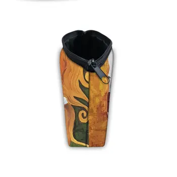 Yağlıboya Gözyaşları / Öpücük Gustav Klimt Kozmetik Çantası Yıldızlı Gece / Nilüfer Makyaj Çantası Kadın Kozmetik Çantası saklama çantası