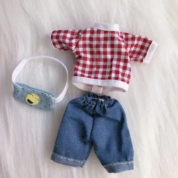 Yeni 16 Cm Moda Elbise Aksesuarları OB11 oyuncak bebek giysileri Takım Elbise 1/8 Bjd Bebek Giysileri Elbise Etek