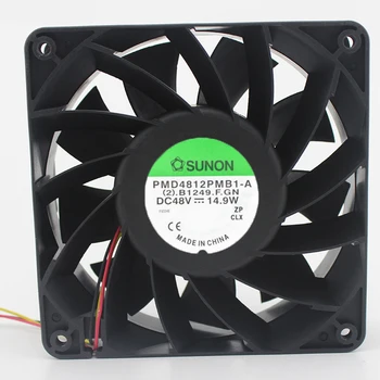 Yepyeni orijinal 12038 48v 14.9 W PMD4812PMB1-A soğutma fanı güç kaynağı fanı