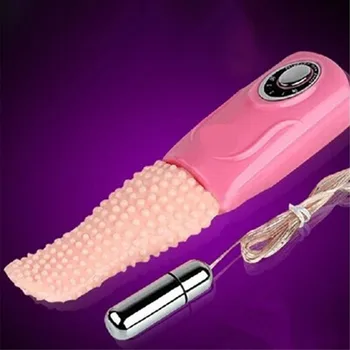 Yumuşak Dil Yalama Vibratör G Noktası Klitoral Stimülatörü Mini Klitoris Seks Oyuncakları Kadınlar İçin Şarj Edilebilir Meme Kadın Masturbator