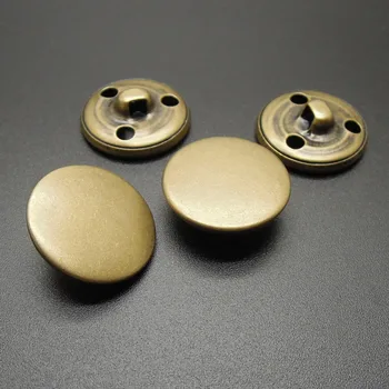 Yüksek Dereceli Bronz El Dikişli Metal Düğmeler Yün Ceket Düğmeleri Rüzgarlık Düğmeleri Takım Elbise Jean Ceket Düğmesi DIY Dikiş Aksesuarları