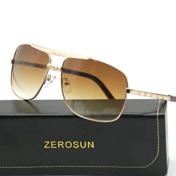 Zerosun moda güneş gözlükleri Erkekler Marka Tasarımcısı güneş gözlüğü Adam Sürüş Balıkçılık Dikdörtgen Bahar Menteşe Anti Polar 2020