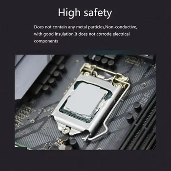 ZF-12 12W / mk Yüksek Performanslı Termal İletkenlik Gres Macun AMD Intel işlemci CPU GPU Soğutucu Soğutma Fanı Bileşik Soğutucu