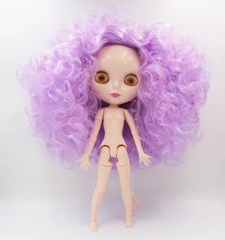 Ücretsiz Kargo BJD ortak RBL-894J DIY Çıplak Blyth doll doğum günü hediyesi kız için 4 renk büyük gözler bebek güzel Saç sevimli oyuncak