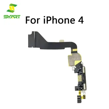Şarj portu Mikrofon yuva konnektörü İçin Yedek Flex Kablo iPhone 4S CDMA Şarj Portu FLEX KABLO